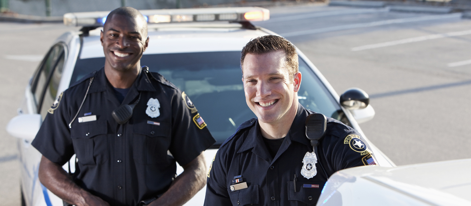 Two California police officers.